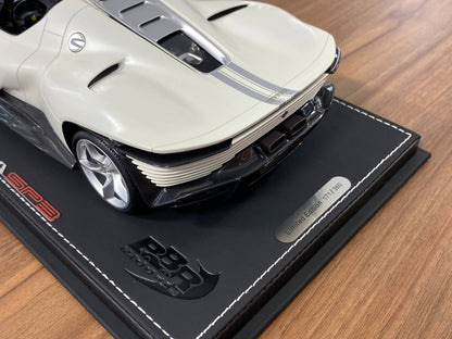 1/18 Resin BBR Models Ferrari Daytona SP3 Bianco Italia Matt Limited Edn.360 pcs