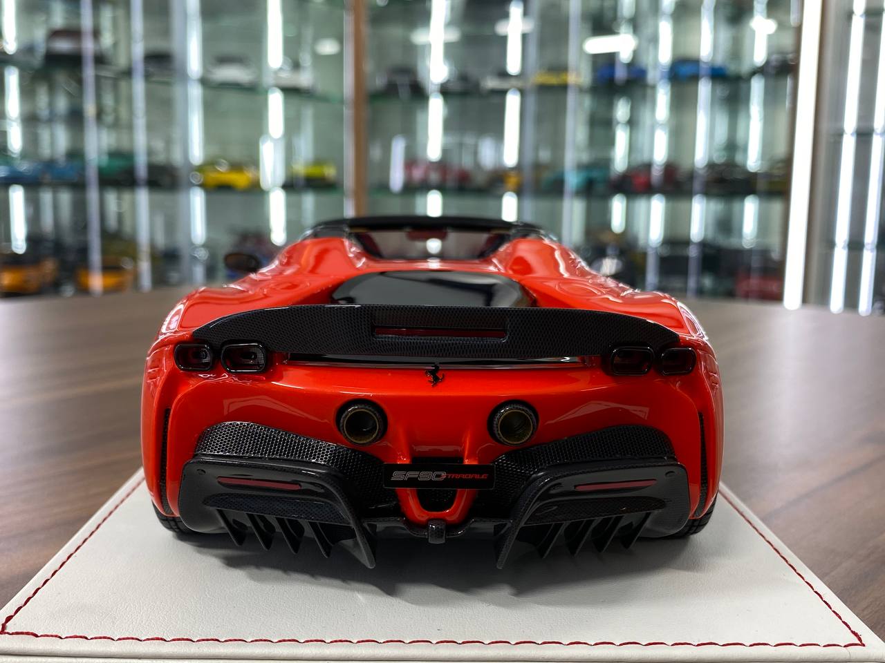 1/18 Resin Model – CE Custom Edition Ferrari SF90 Spider Orange  Limited Edition: 30 pcs