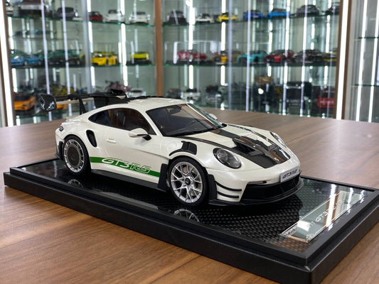 1/18 Resin – VIP Models Porsche 911 GT3 RS MR Pearl White Ltd.Edn.66 pcs
