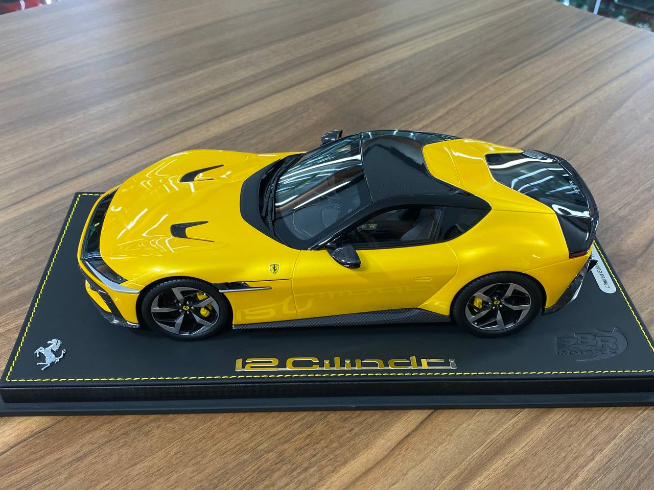 1/18 Ferrari 12 Cilindri Giallo Tristrato | BBR Models | Limited 50 pcs