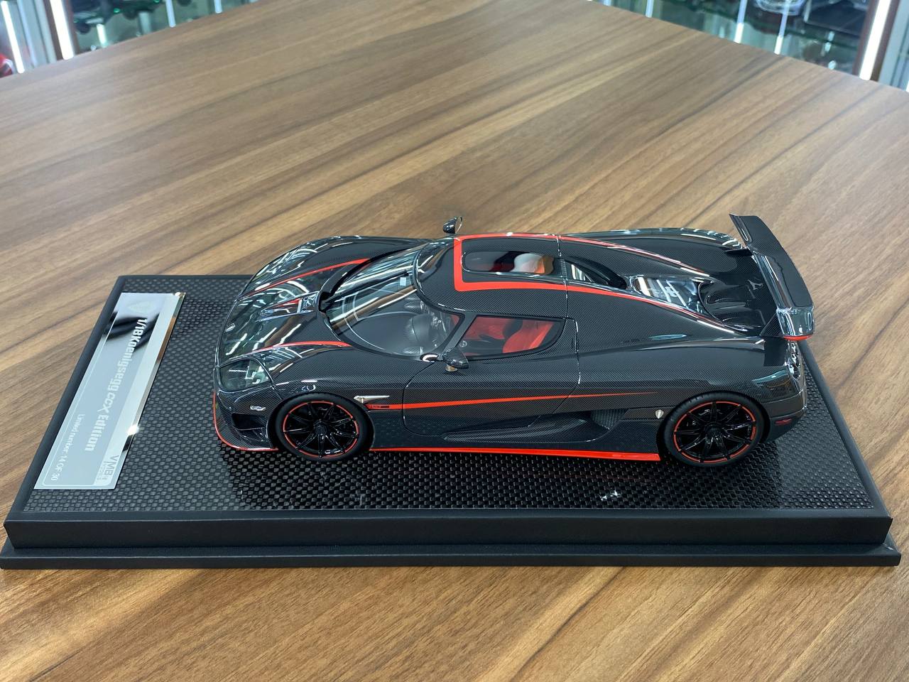 1/18 Resin –Koenigsegg CXX Edition | VMB Model | Carbon Fiber | Limited 30| RARE