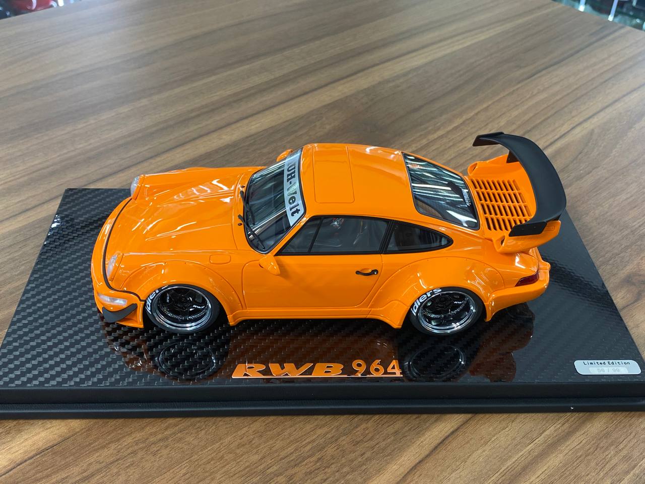 1/18 Resin Model – Porsche RWB 964 | TGM Model Works | Orange | Limited 99 pcs