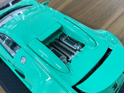 1/18 Resin Model – Bugatti Veyron | Ultra Unique | Tiffany Blue | Limited 20 pcs