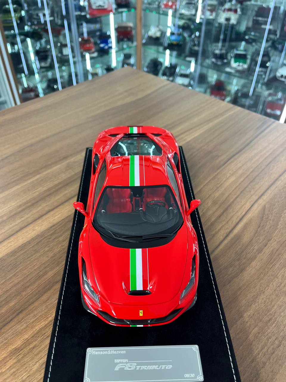 HH Models 1:18 Ferrari F8 Tributo – Rosso Corsa | Resin | Limited to 30 pcs