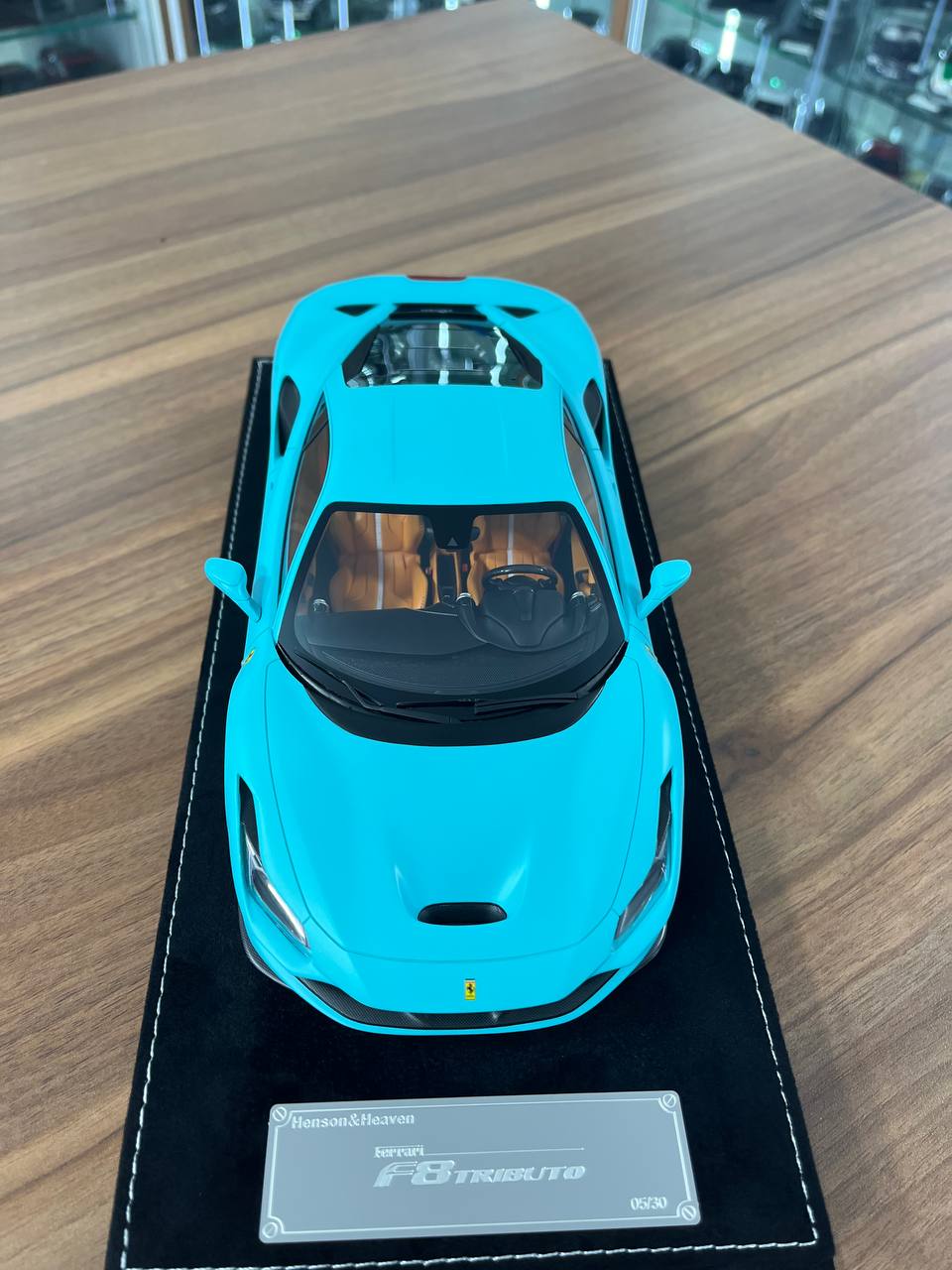HH Models 1:18 Ferrari F8 Tributo – Tiffany | Resin | Limited to 30 pcs