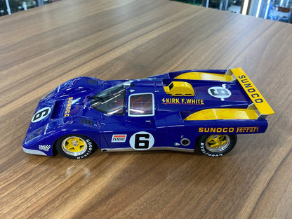 1/18 Resin Model |CMR Ferrari 512M Sunoco #6 Blue | Daytona 1971