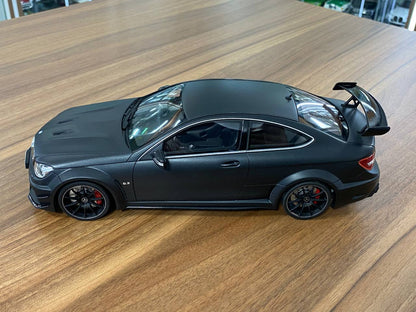 1:18 GT Spirit Mercedes-Benz AMG C63 Black Series Matt Black | Limited Edition