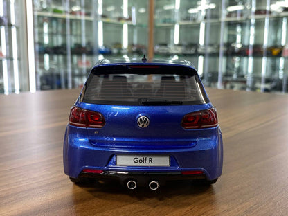 Otto Mobile Volkswagen Golf R VI - 1/18 Resin Model, Blue