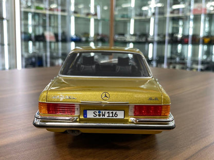 1/18 Mercedes-Benz 450SEL W116 Gold Model Car by iScale