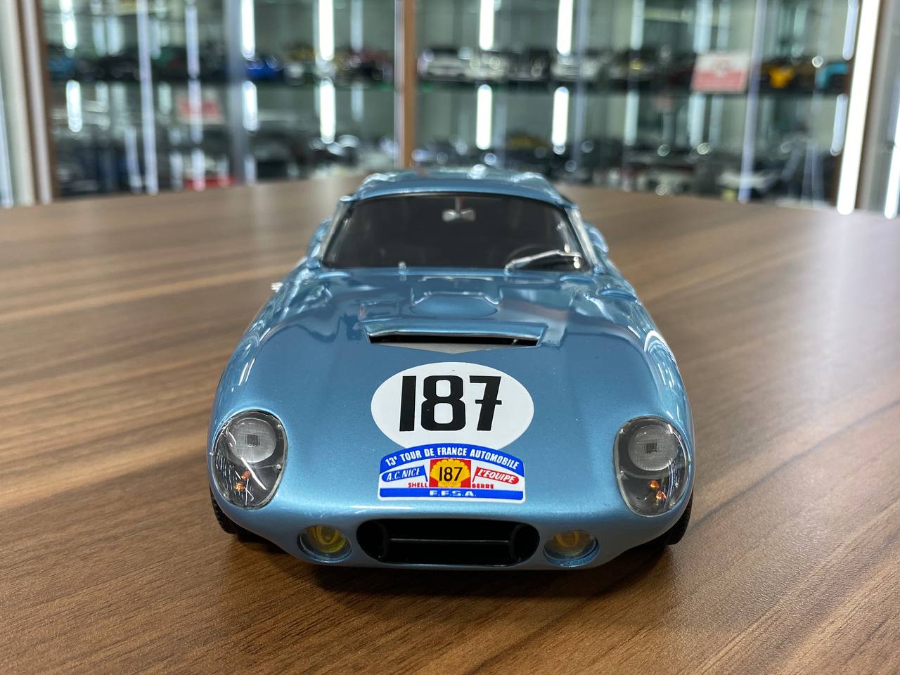 1/18 Diecast Shelby Cobra Daytona Coupe Blue Exoto Miniature Car [#187]