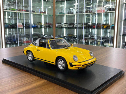 1/18 Porsche 911 SC Targa 1978 Yellow - KK Models