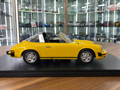 1/18 Porsche 911 SC Targa 1978 Yellow - KK Models