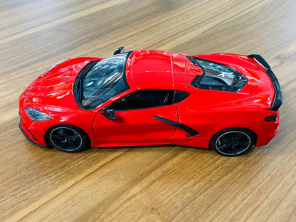 1/18 Diecast Maisto Chevrolet Corvette Stingray Coupe 2020 Red