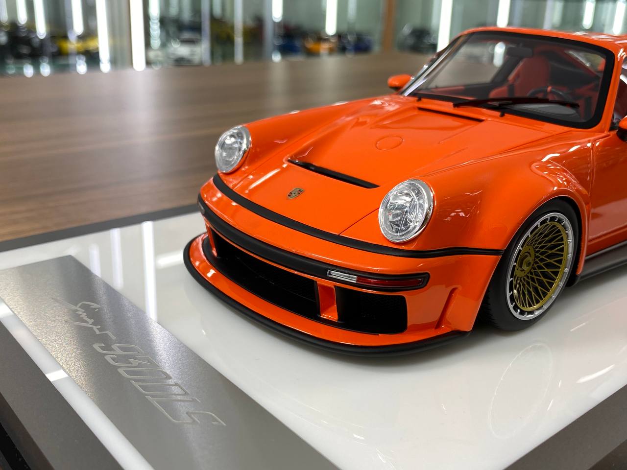1/18 Resin Model - Porsche Singer 930 DLS by MCM (Orange)