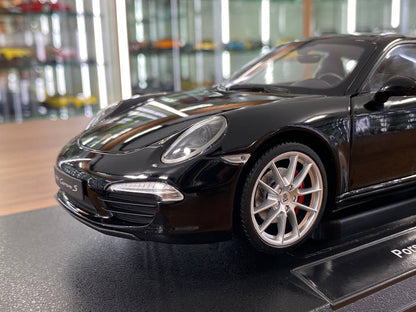 1/18 Welly Metal Diecast - Porsche 911(991) Carrera S in Black