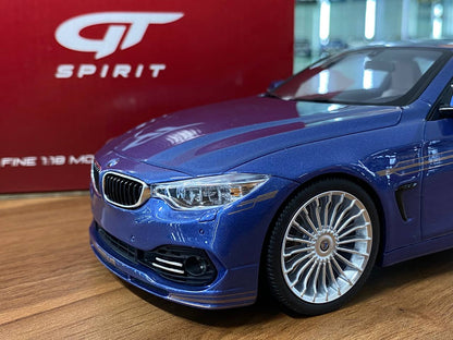 1/18 Resin BMW Alpina B4 Blue GT Spirit Scale Model Car
