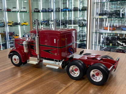 1:18 Diecast Doors Opening – IVY Model Peterbilt 359 (Red)
