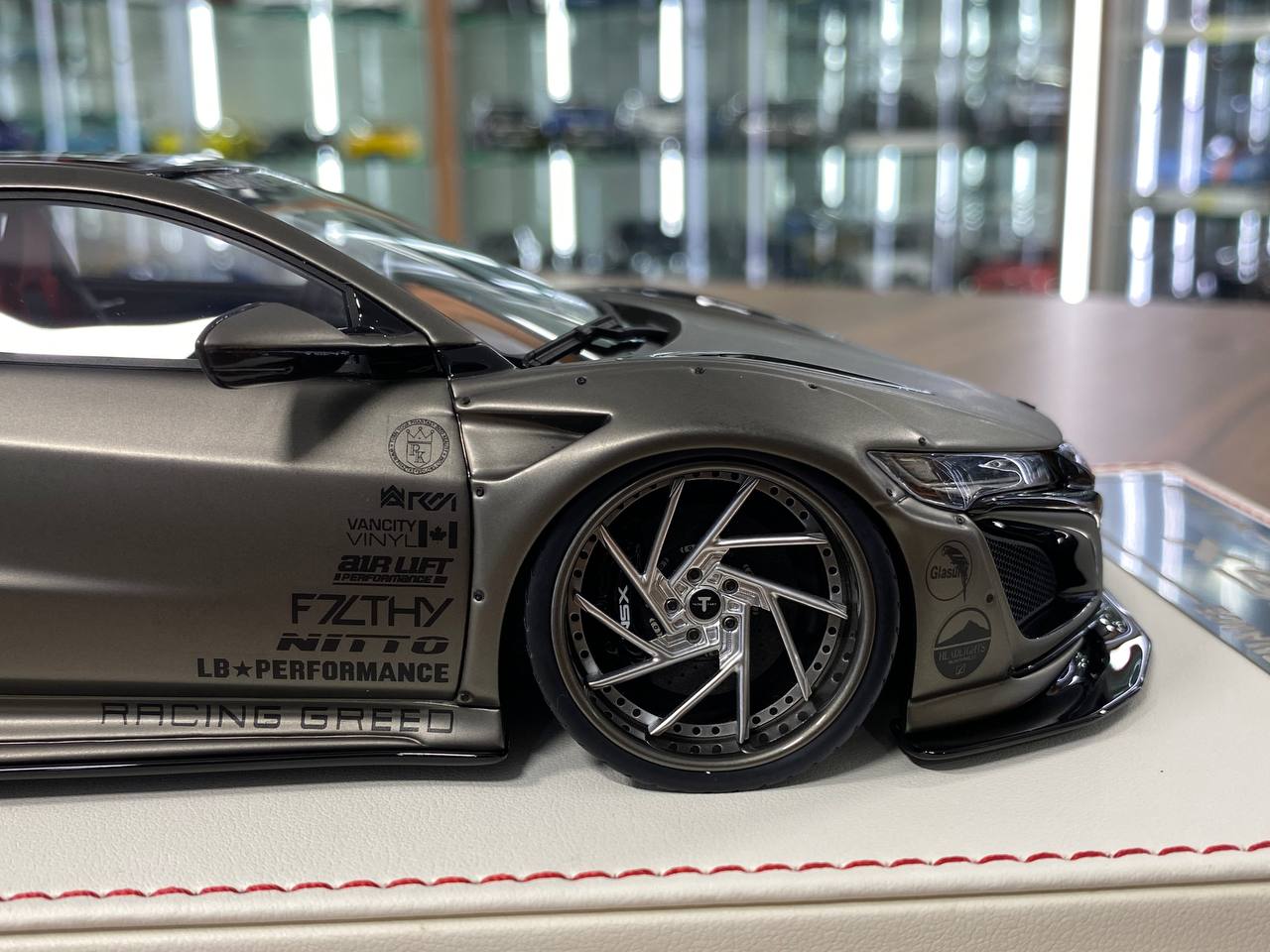 1:18 Resin Model – Davis & Giovanni LB★Performance NSX Matt Grey Limited 20