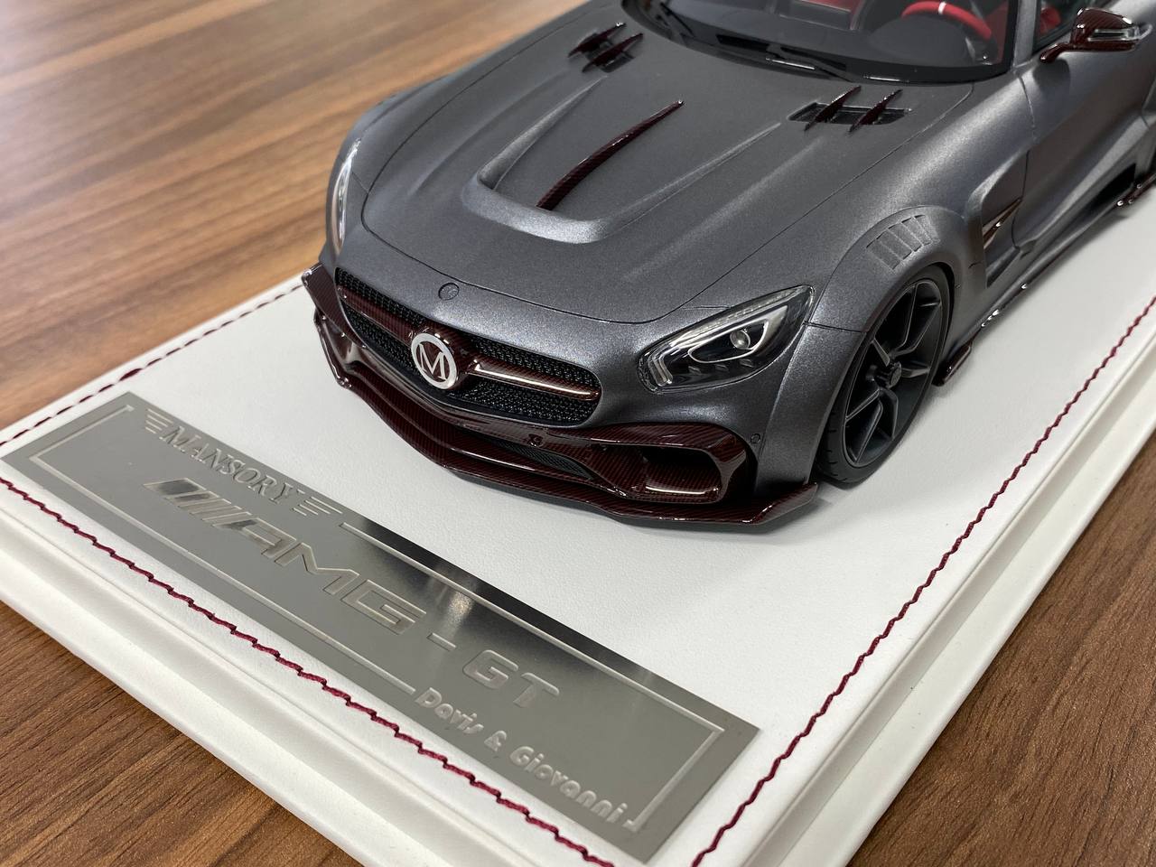 1:18 Resin Model – Davis & Giovanni Mercedes-Benz AMG GT Mansory – Matt Metallic Grey – Limited 30 pcs