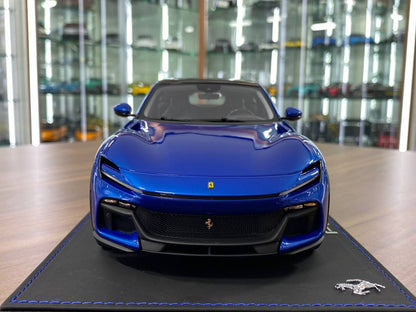 1/18 Resin Model – BBR Models Ferrari Purosangue Blu Corsa Limited Edition: 84 pcs