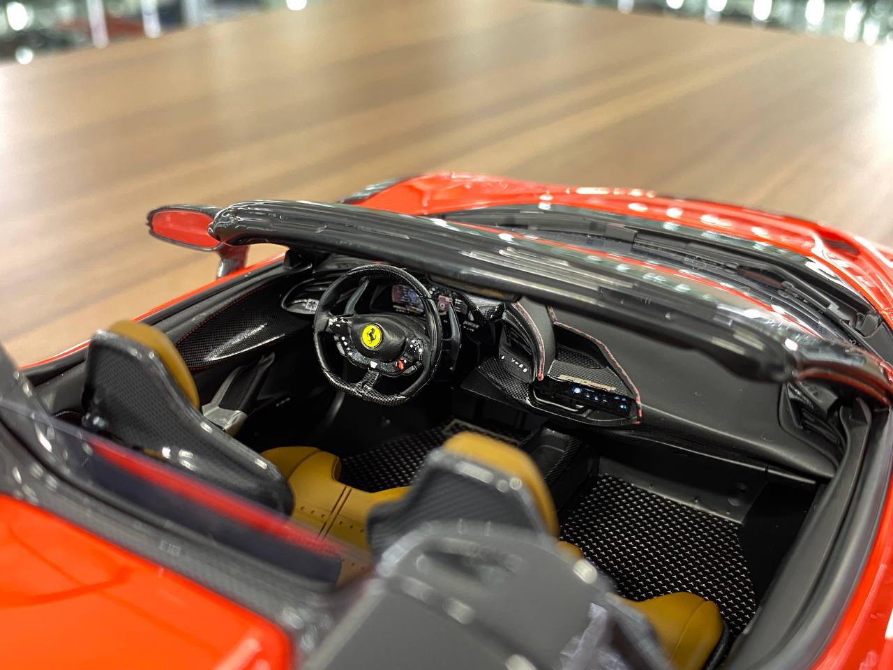 1/18 Resin Model – CE Custom Edition Ferrari SF90 Spider Orange  Limited Edition: 30 pcs