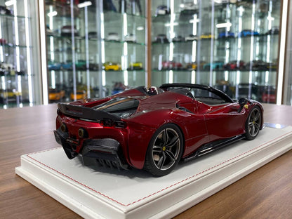1/18 Resin Model – CE Custom Edition Ferrari SF90 Metallic Red  Limited Edition: 30 pcs