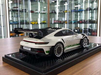 1/18 Resin – VIP Models Porsche 911 GT3 RS MR Pearl White Ltd.Edn.66 pcs