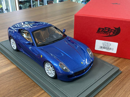 1/18 Resin BBR Models Ferrari 599 GTB Cambio Manuale Blu Mirabeau Ltd.Edn. 72 pcs