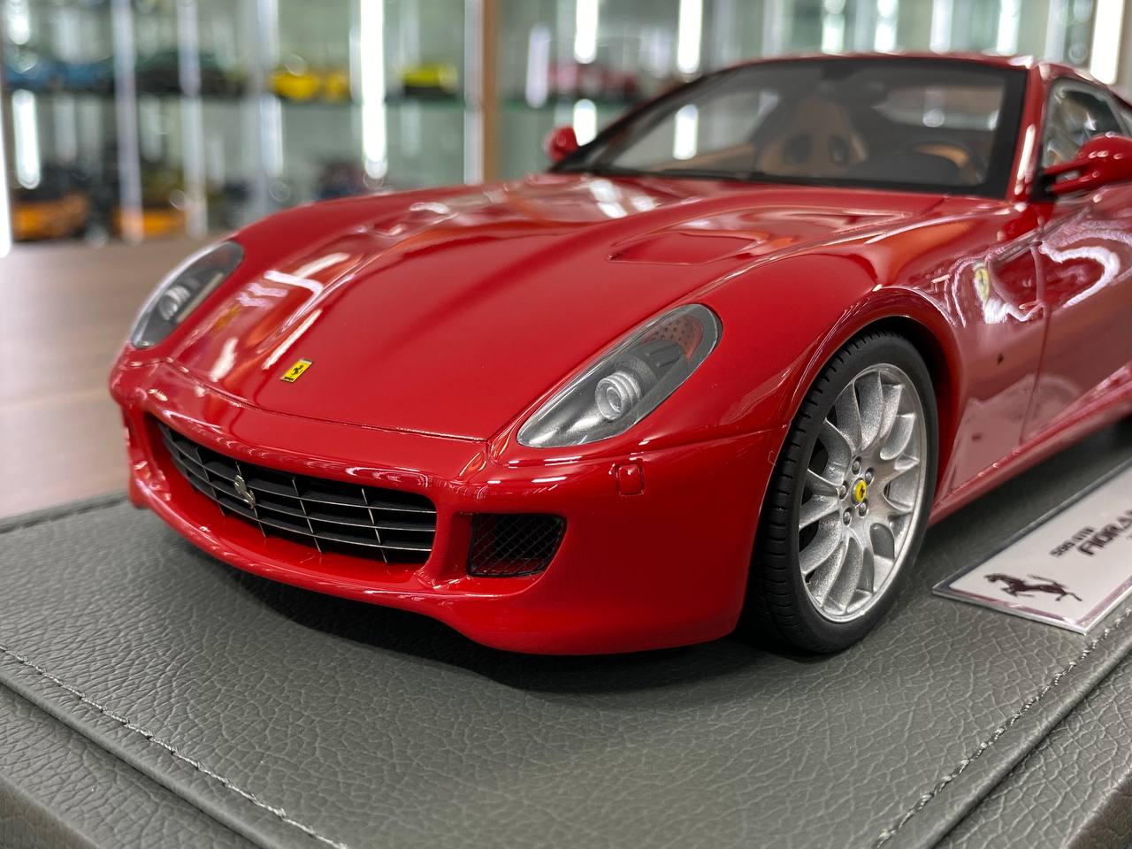 1/18 Resin BBR Models Ferrari 599 GTB Cambio Manuale Rosso Corsa  Limited Edition: 126 pcs