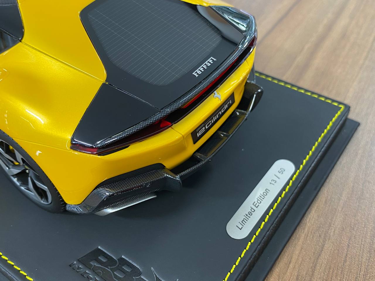 1/18 Ferrari 12 Cilindri Giallo Tristrato | BBR Models | Limited 50 pcs