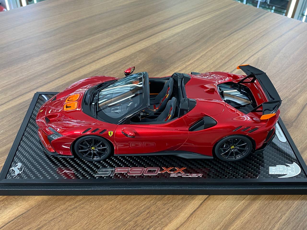 1/18 Resin Model – Ferrari SF90 XX Spider | BBR Models |Rosso Fuoco