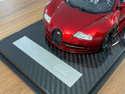 1/18 Resin Model – Bugatti Veyron | Ultra Unique | Red | Limited 20 pcs