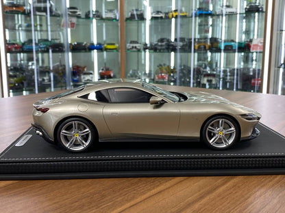 1/18 Resin – BBR Models Ferrari Roma Grigio Ingrid Limited Edition: 18 pcs