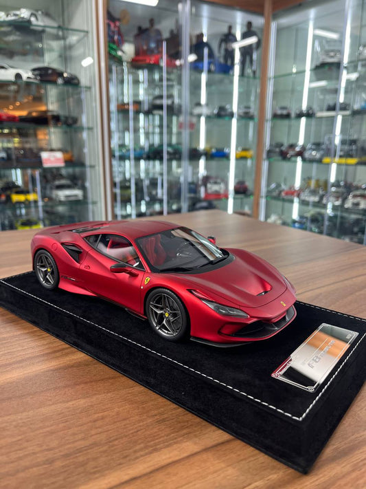 HH Models 1:18 Ferrari F8 Tributo – Matt Red | Resin | Limited to 30 pcs