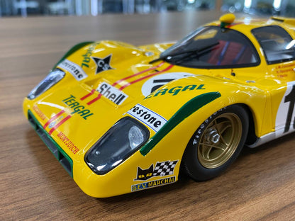 1/18 Resin CMR Ferrari 512M #15 Yellow | Le Mans 1971