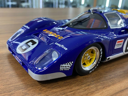 1/18 Resin Model |CMR Ferrari 512M Sunoco #6 Blue | Daytona 1971