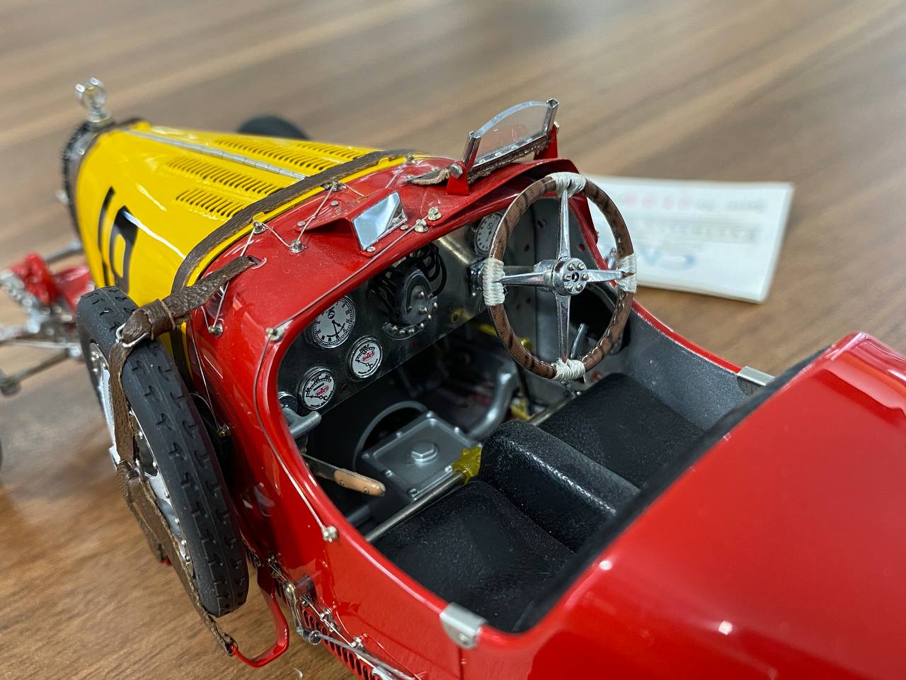 CMC BUGATTI TYP 35 GP Nation, Colour Project Spanien [1/18 Diecast