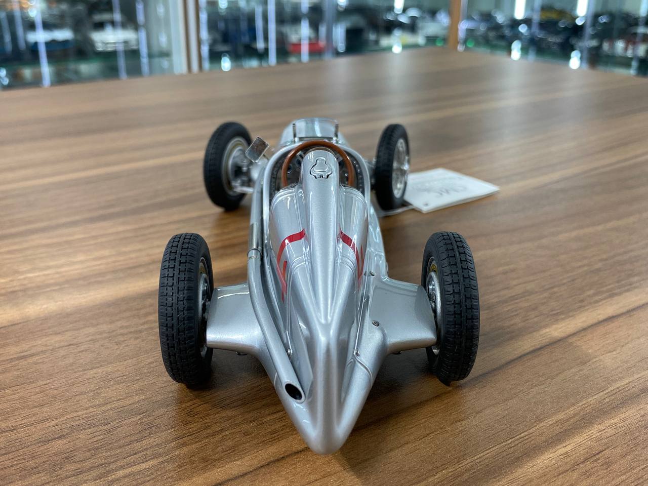 CMC Mercedes-Benz W25, 1935 Luigi Fagioli, Start No. #4 Sieger GP Monaco [1/18 Diecast]