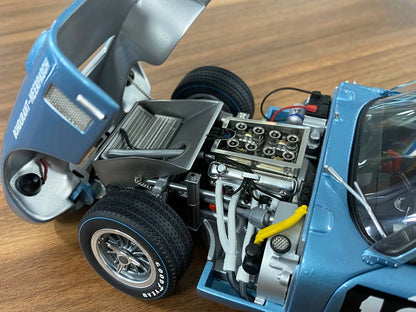 1/18 Diecast Shelby Cobra Daytona Coupe Blue Exoto Miniature Car [#187]