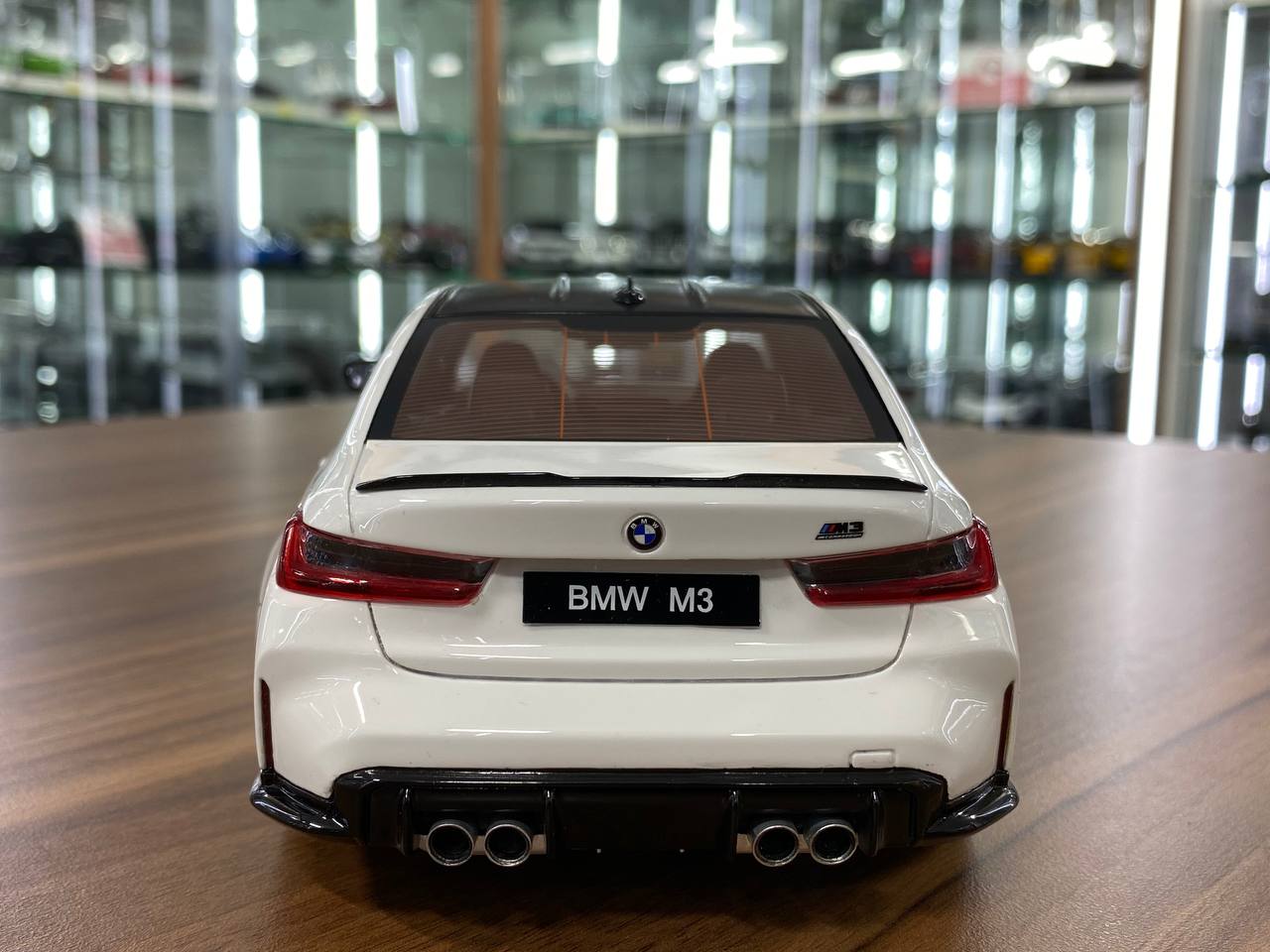 1/18 Resin BMW M3 white Model Car by Top Speed
