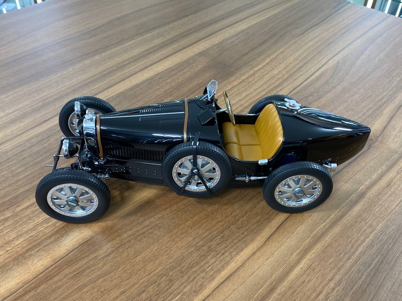1/12 Diecast Metal Norev Bugatti T35 1925 Black