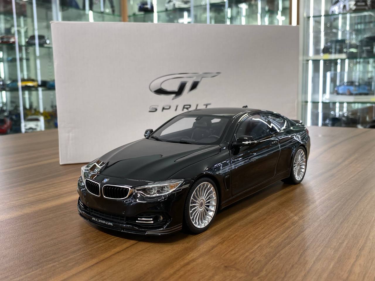 1/18 Resin BMW Alpina B4 Black GT Spirit Scale Model Car