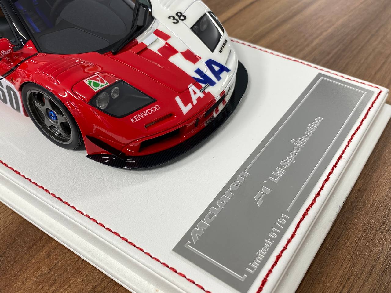1:18 Resin Davis & Giovanni McLaren F1 GTR Fina/Lark Livery Ltd 1