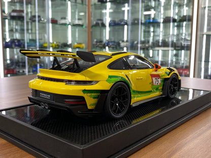 1:18 Resin Timothy & Pierre Porsche 911 GT3 RS (992.1) Weissach Package Grello Livery Limited 1 of 25