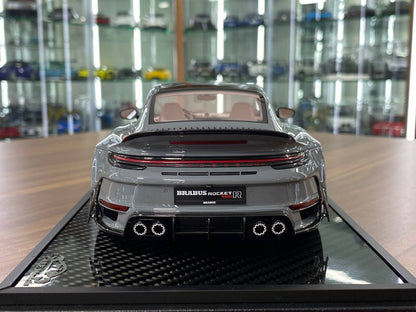 1:18 Resin VIP Model Porsche Brabus Rocket 900 R Grey – Limited 1 of 66