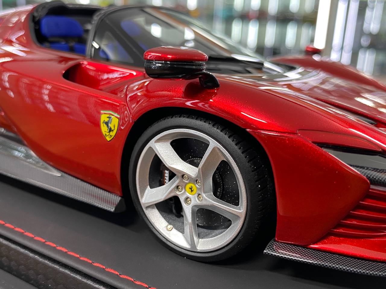 1/18 Resin Model – BBR Models Ferrari DAYTONA SP3 Rosso Magma  Limited-899 pcs