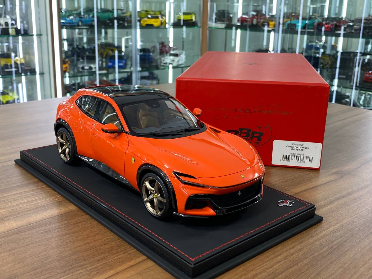 1/18 Resin  – BBR Models Ferrari Purosangue Orango JE Limited-40 pcs