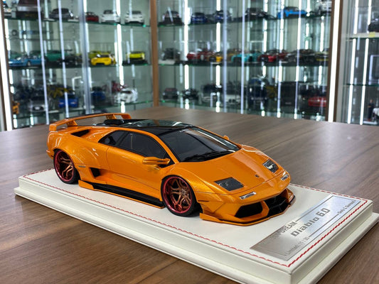 1/18 Resin  – Davis & Giovanni Lamborghini DIABLO 6.0 Arancio Atlas Limited- 30 pcs