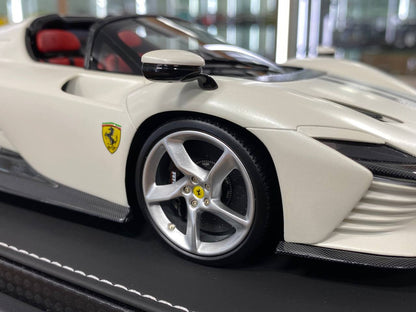 1/18 Resin BBR Models Ferrari Daytona SP3 Bianco Italia Matt Limited Edn.360 pcs
