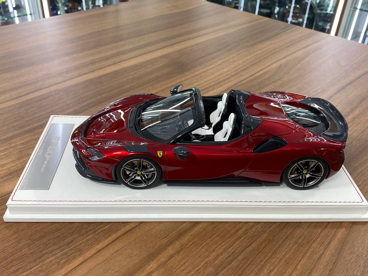 1/18 Resin Model – CE Custom Edition Ferrari SF90 Metallic Red  Limited Edition: 30 pcs
